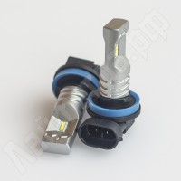 Светодиодная автолампа H8/H11/H16 CSP 6smd 12-24В