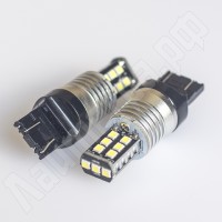 Светодиодная автолампа canbus T20-7443 W21W 15 SMD2835 12В белый