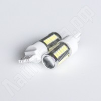 Светодиодная автолампа T20-7440 33*5630SMD с линзой