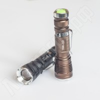 Светодиодный фонарь UltraFire CREE XML U2 черный/бронза